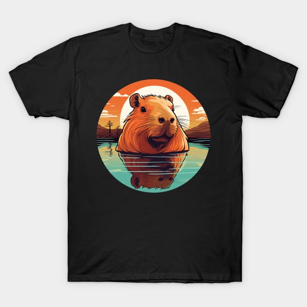 capybara T-Shirt by piratesnow